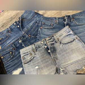 Levi Bundle Jean Shorts